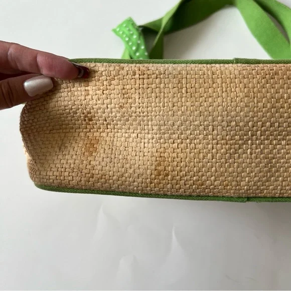 Paul Frank Rattan Purse "Bees don't feed the bears" vintage Y2K - Picture 5 of 15